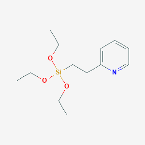 Triethoxy[2-(2-pyridyl)ethyl]silane