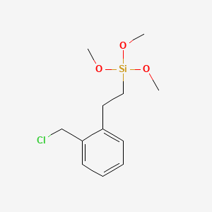 Silane, [2-[2-(chloromethyl)phenyl]ethyl]trimethoxy-