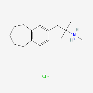 5H-Benzocycloheptene-2-ethanamine, 6,7,8,9-tetrahydro-N,alpha,alpha-trimethyl-, hydrochloride