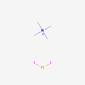 Diiodoplatinum;tetramethylazanium