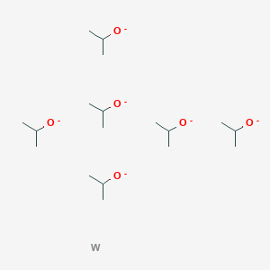 molecular formula C18H42O6W-6 B13736119 propan-2-olate;tungsten CAS No. 52321-90-1