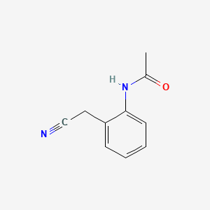 Acetamide, N-[2-(cyanomethyl)phenyl]-