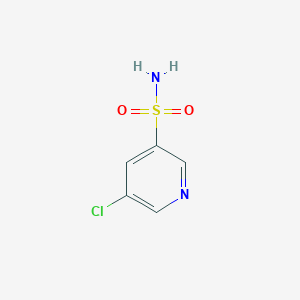 molecular formula C5H5ClN2O2S B1373632 5-Chloropyridine-3-sulfonamide CAS No. 1334148-60-5