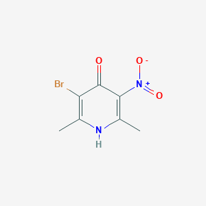 3-Bromo-2,6-dimethyl-5-nitropyridin-4-ol