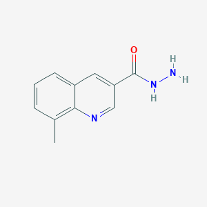 8-Methylquinoline-3-carbohydrazide