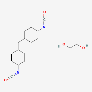 Ethane-1,2-diol;1-isocyanato-4-[(4-isocyanatocyclohexyl)methyl]cyclohexane