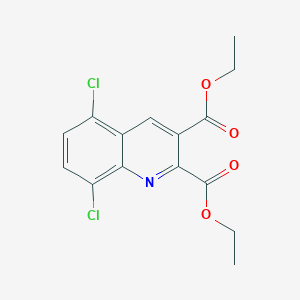 Diethyl 5,8-dichloroquinoline-2,3-dicarboxylate