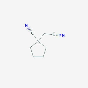 1-(Cyanomethyl)cyclopentane-1-carbonitrile