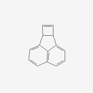 molecular formula C14H10 B13736669 6b,8a-Dihydrocyclobut[a]acenaphthylene CAS No. 30736-79-9