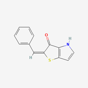 (2E)-2-benzylidene-4H-thieno[3,2-b]pyrrol-3-one