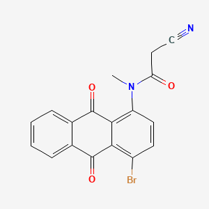 Acetamide, N-(4-bromo-9,10-dihydro-9,10-dioxo-1-anthracenyl)-2-cyano-N-methyl-