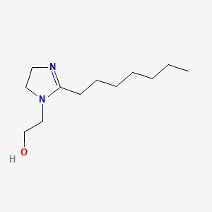 2-Heptyl-4,5-dihydro-1H-imidazole-1-ethanol