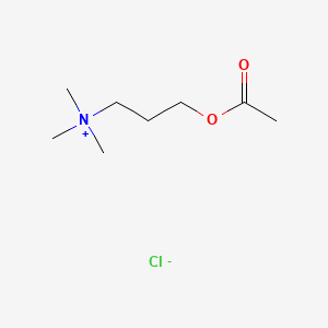 (3-Hydroxypropyl)trimethylammonium chloride acetate