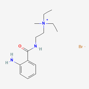 (2-(o-Aminobenzamido)ethyl)diethylmethylammonium bromide