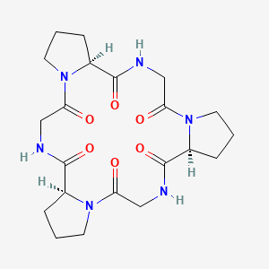 Cyclo(-Pro-Gly)3