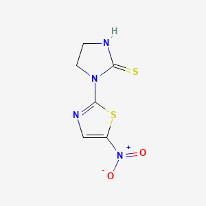 1-(5-Nitrothiazol-2-yl)imidazolidine-2-thione