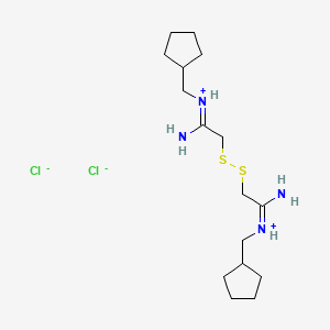 2,2'-Dithiobis(N-cyclopentylmethylacetamidine) dihydrochloride