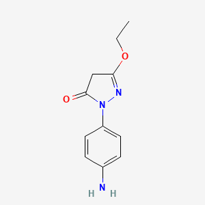 1-(4-Aminophenyl)-3-ethoxy-2-pyrazolin-5-one