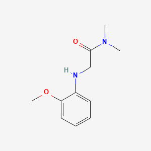 2-(2-methoxyanilino)-N,N-dimethylacetamide