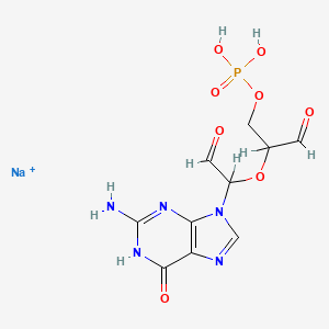 Guanosine 2',3'-dialdehyde 5'-phosphate