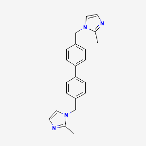 4,4'-Bis((2-methyl-1H-imidazol-1-yl)methyl)-1,1'-biphenyl