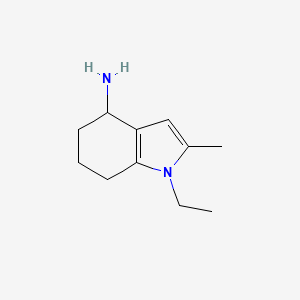 1-ethyl-2-methyl-4,5,6,7-tetrahydro-1H-indol-4-amine