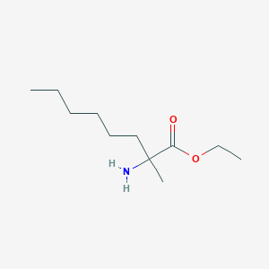 Ethyl 2-amino-2-methyloctanoate