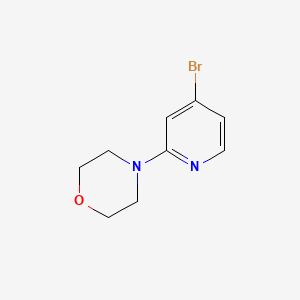 B1373759 4-(4-Bromopyridin-2-yl)morpholine CAS No. 1040377-12-5