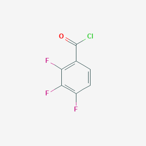 molecular formula C7H2ClF3O B137376 2,3,4-Trifluorobenzoyl chloride CAS No. 157373-08-5