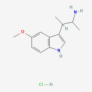 3-(5-methoxy-1H-indol-3-yl)butan-2-amine;hydrochloride