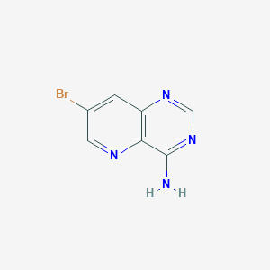 B1373764 7-Bromopyrido[3,2-d]pyrimidin-4-amine CAS No. 1299607-72-9