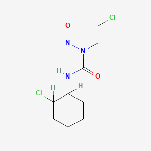 Urea, 3-(2-chlorocyclohexyl)-1-(2-chloroethyl)-1-nitroso-, (E)-