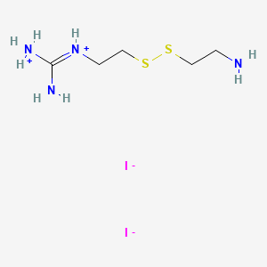 (2-((2-Aminoethyl)dithio)ethyl)guanidine dihydriodide