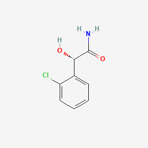 molecular formula C8H8ClNO2 B13737719 Benzeneacetamide,2-chloro-a-hydroxy-, (S)-(9CI) 