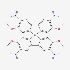 2,2',7,7'-Tetramethoxy-9,9'-spirobi[fluorene]-3,3',6,6'-tetraamine