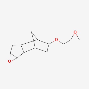 Octahydro-4-(oxiranylmethoxy)-2,5-methano-2H-indeno(1,2-b)oxirene