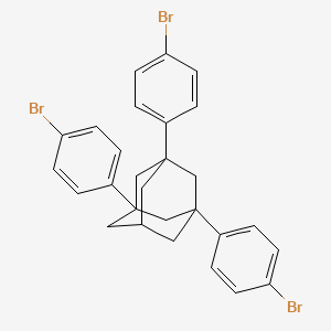 (1S,3S,5S)-1,3,5-Tris(4-bromophenyl)adamantane