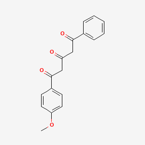 1-(4-Methoxyphenyl)-5-phenyl-1,3,5-pentanetrione