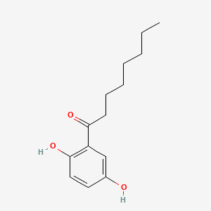 1-Octanone, 1-(2,5-dihydroxyphenyl)-