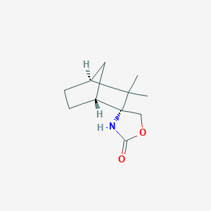 Spiro[bicyclo[2.2.1]heptane-2,4'-oxazolidin]-2'-one,3,3-dimethyl-,[1s-(1a,2a,4a)]-(9ci)