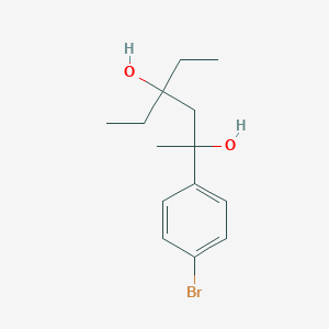 2,4-HEXANEDIOL, 2-(p-BROMOPHENYL)-4-ETHYL-