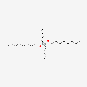 Dibutylbis(octyloxy)stannane