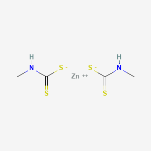 Bis(methyldithiocarbamato-S,S')zinc