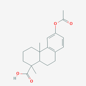 12-(Acetyloxy)podocarpa-8,11,13-trien-15-oic acid