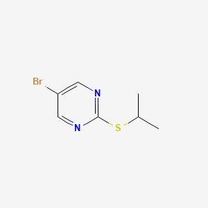 molecular formula C7H9BrN2S B1373822 5-Bromo-2-(isopropylthio)pyrimidine CAS No. 433684-22-1