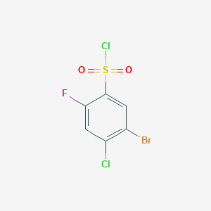 5-Bromo-4-chloro-2-fluoro-benzenesulfonyl chloride