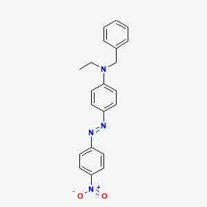 N-Ethyl-N-(p-((p-nitrophenyl)azo)phenyl)benzylamine