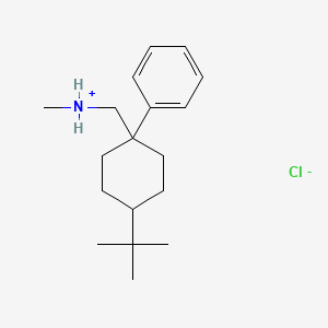 1-(4-tert-Butyl-1-phenylcyclohexyl)dimethylamine, hydrochloride