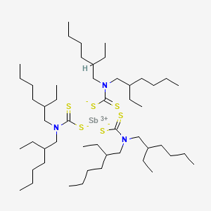 Antimony tris(bis(2-ethylhexyl)dithiocarbamate)