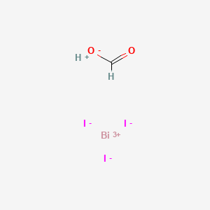 Hydrogen (formato-O)triiodobismuthate(1-)